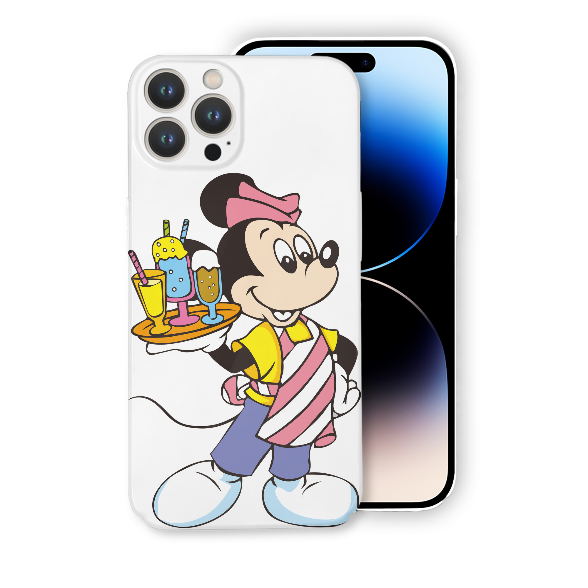 （画像用） ミッキーマウス Mickey Mouse 【iPhone 14シリーズ対応】ハードケース